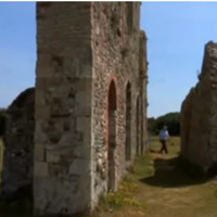 ruins of leiston abbey at Dunwich