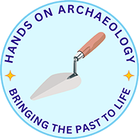 Logo Hands on Archaeology Bringing the past to life