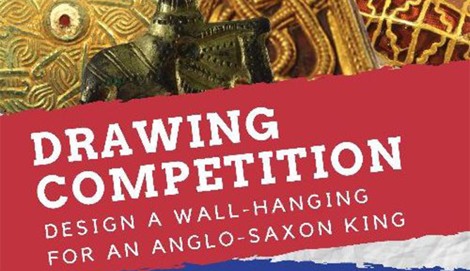 collection of anglo-saxon objects and title of drawing competition