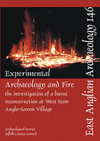 front cover with image of burning building
