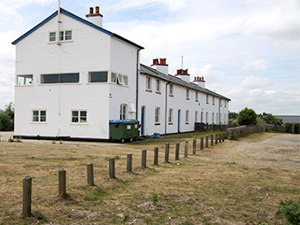 WWII buildings at Dunwich